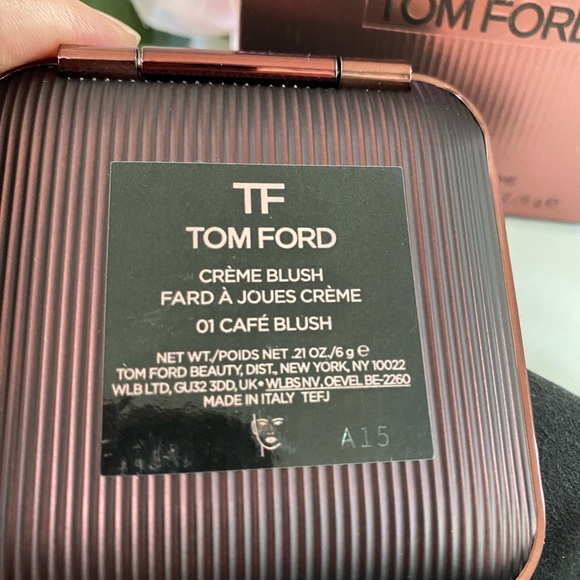 Tom Ford Creme/Cream Blush (01 Cafe Blush) 6 g/.21 oz Full Size - Picture 9 of 10
